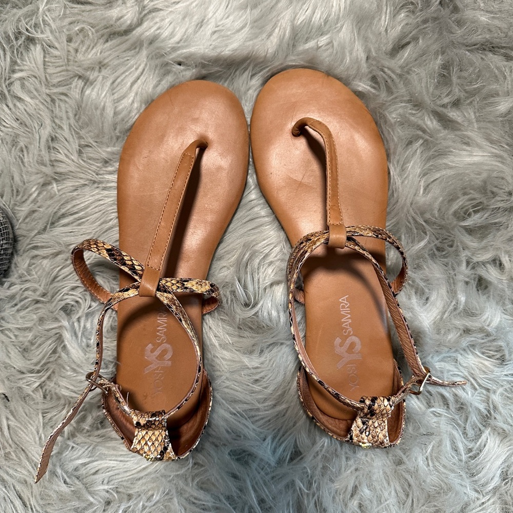 Leather sandals